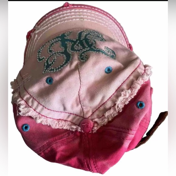 True Religion Y2K Bling Style Rhinestone Short Bill Hat UNISEX Price Firm - Picture 13 of 16